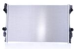 Centre NISSENS-OE 63779 Radiator, engine cooling for PORSCHE