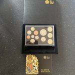 2009 Royal Mint Proof Coin Set Box and COA