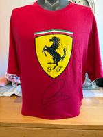 Lewis Hamilton Hand Signed Ferrari F1 Official Oversize T-Shirt COA, PSA QO CARD
