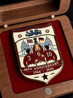 England 1966 World Cup, 60th Anniversary Badge 2026, Limited Release - One of 66