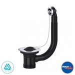 Viva Kitchen Sink Plug & Chain Waste with Round Overflow PVC Plug CWS02