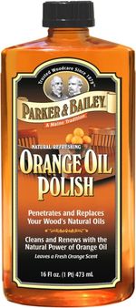 Parker & Bailey Orange Oil Furniture Polish Natural Scent Protect Upcycle 473ml