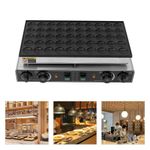 50-hole Electric Waffle Maker 1700W Non-Stick Pancake Machine Bakery/Restaurant