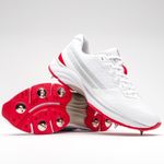 Gray-Nicolls Cricket Shoes - Velocity 5.0 Spike White Size 4 Ex Display FREE p&p