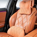 Luxury Car Headrest Neck Pillow Memory Foam Travel Rest Cushion Support