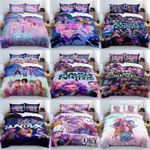 New Kids K-pop Duvet Cover Pillowcase Single Double King Soft Warm Bedding Set