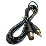 Atari 2600 7800 RF Console to Analogue TV Aerial Lead Cable