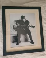 Paul Weller & the Jam  Black & White  Framed  Photograph