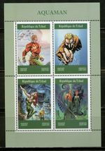 Aquaman 2019 MNH stamp sheetlet (NL58)