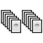 A4 Certificate Black Styrene Photo Frames Wall Portrait Picture Bulk Lot Buy!!!