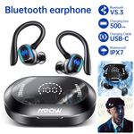 MPOW Deep Bass Wireless Earbuds Bluetooth Headphones 50Hrs Playback Ear Buds