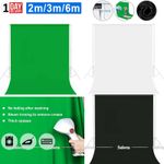 2M 3M 6M Photography Backdrop Photo Background Muslin Cloth Fabric Screen Studio