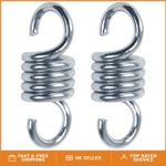 Hammock Spring & Hook Set - 1000 lbs Load Capacity for Outdoor Enjoyment