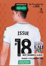 SWANSEA CITY v WBA WEST BROMWICH ALBION 11 January 2026 FA Cup OFFICIAL 20 pg
