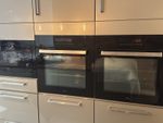 2 x CDA SK511 Built In Oven Electric Pyrolytic 76 litres Black