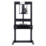 6 Ton Shop Press Industrial Hydraulic Workshop Garage Mechanic with Pump Plates