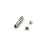 Samarium Cobalt Magnet - 10mm dia x 5mm thick x 3.2mm countersunk - 1.4kg Pull