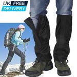 Waterproof Outdoor Gaiters Walking Boot Gater Camping Hiking Leg Leggings Sports