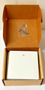 MOES ZigBee Smart Light Switch No Neutral Wire 1 Gang White Tuya ZS-EUB
