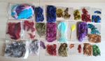 580+ Feather Craft Bundle Ostrich Pheasant Goose Guinea Fowl Wholesale Job Lot