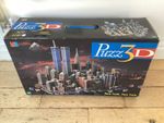 Hasbro MB Puzz 3D New York 1998, Puzzle Boxed Complete 3141 Twin Towers Model
