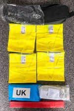 Genuine Toyota First Aid Safety Kit Hi-Viz X4 Warning Triangle PW02200060 3 P&P