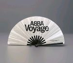 Official ABBA Voyage Fan Foldable SILVER GLITTER FAN