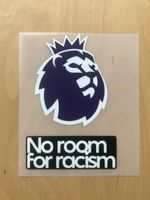2024-2026 EPL Premier League No Room For Racism Iron On Patch Badge