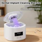 Denture Invisalign UV-Dental Pod Mouth Guard Ultrasonic Retainer Cleaner Aligner