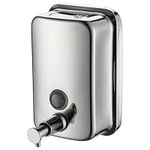 Soap Dispenser Refillable Manual Hand Pump Bathroom Wall Mounted Prowashroom 1L