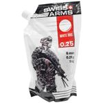 Swiss Arms Platinum Series Airsoft bb's 0.25g 6mm Ammo Pellets 1Kg Bag 4000 