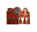 BAYERN MUNICH 6x CHAMPIONS LEAGUE WINNERS 2020 PIN BADGE REF #3