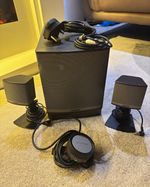Bose Companion 3 Series II 2.1 Wired Computer Speakers 3.5mm Volume Control