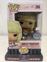 Funko Pop! Music Pop Rocks Dolly Parton #268 Diamond Collection Special Edition