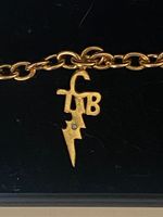 Elvis Charm Bracelet Gold Plated *ORIGINAL BOX EX*