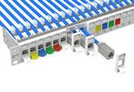 Metz Connect 19" Patch Panel 1U inc 24 x CAT 6a Keystone Modules