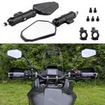 For Himalayan 400 450 2016-2024 Motorcycle Rear View Side Wing Mirrors E-MARK