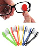 5pcs Spectacle Glass Cleaner Mini Sun Glasses Brush Eyeglass Microfiber.