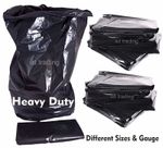 Black Bin Bags Refuse Sacks Heavy Duty 140 160 180 200 & 280 Gauge