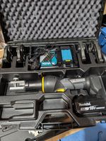 Klauke Press Crimping Tool Full Kit  (M-profile jaws 15mm,22mm,28mm,35mm)