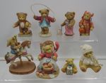 Cherished Teddies 1998-1999 (Set of 8) Bear Ornaments