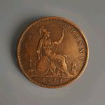 1873 Victoria Penny - EF-