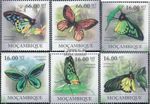 Stamps Mosambik 2011 Mi 4258-4263 (complete. issue) MNH 2011 Butterflies