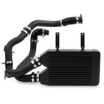 ALUMINIUM BLACK FRONT MOUNT INTERCOOLER FMIC KIT FOR SKODA FABIA 1.9 TDI PD130