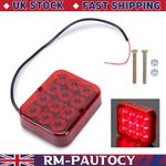 Red Led Rear Trailer Fog Light Lamp 12V Transporter Caravan Universal