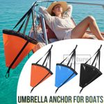Sea Drogue Anchor Buoy Parachute Anchor for Power Boat Canoe Sail Boat