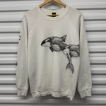 1982 Shawn Garner Sea World Orca Killer Whale Wrap Around Crewneck Sweatshirt XL