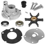 Sevencow 382296 Water Pump Kit Impeller Rebuild Kit For Johnson Evinrude 9.5Hp