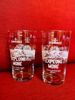 JENNINGS EXPLORE MORE x 2 TOUGHENED PINT GLASSES CE STAMPED M12 Free Shipping UK