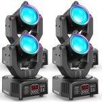 120W LED Laser Moving Head Stage Lighting RGBW Beam DJ Disco Club Show Light DMX